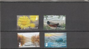 Finland  Scott#  1549-1552  Used  (2017 Four Seasons)