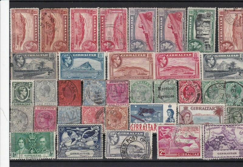 gibraltar stamps ref r12052