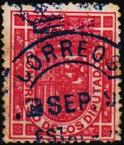 Spain. 1895 (-) S.G.0290 Fine Used