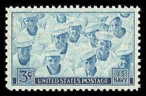 PCBstamps   US # 935 3c Navy,MNH, (4)