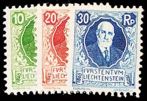 LIECHTENSTEIN B1-3  Mint (ID # 100186)