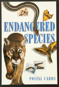 U.S. Used #UX264 - #UX278 20c Endangered Species Set/15 First Day Postal Cards