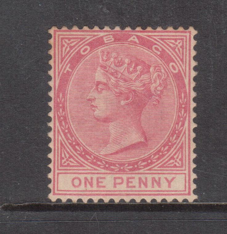 Tobago #1 Mint Fine - Very Fine Lightly Hinged