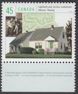 Canada - #1755g Housing in Canada - MNH