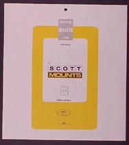 Scott Mounts Clear,201/176  mm (pkg 4) (01026C)