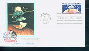 US Sc# 1759 FDC Viking Mission Mars Lander Space Fleetwood 2