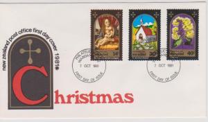 New Zealand 1981 Christmas First Day Cover