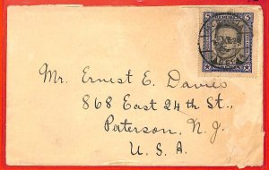 aa0337 - LIBERIA - POSTAL HISTORY -  COVER to the USA  1928