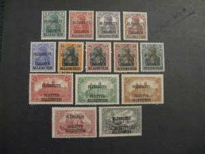 Allenstein #1-14 mint hinged  b23.7 640