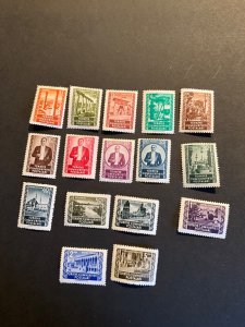 Stamps Turkey Scott #1059-74 hinged