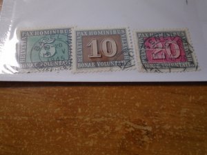 Switzerland  #   293-95   used