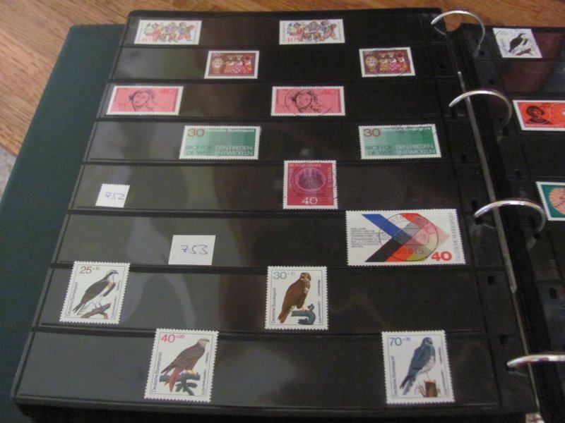 GERMANY 1959 TO 1975  STOCK BOOK MNH COMPLETE USED COMPLETE (124)