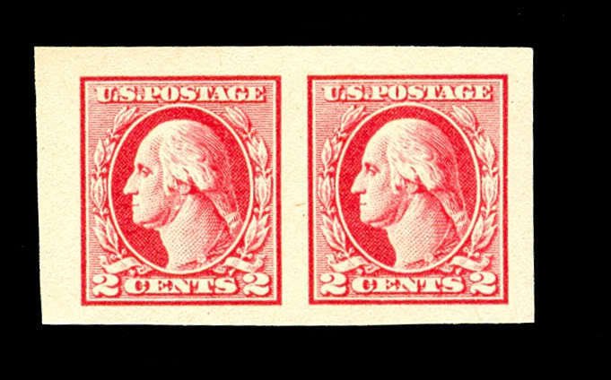 momen: US Stamps #532 Pair Mint OG NH PSE Cert XF