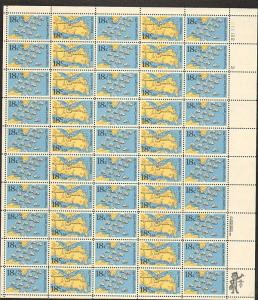 US #1937-38 Mint Sheet American Bicentennial 