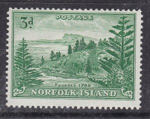 NORFOLK ISLAND  ^^^^^sc#23   hinged      $$@ dca 14norf 