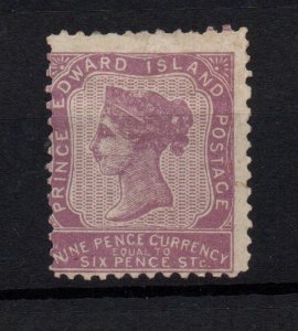 Prince Edward Island 1862 9d lilac SG19 mint MH WS30088