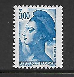 FRANCE, 1886, MNH, LIBERTY, AFTER DELACROIX