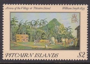 PITCAIRN 1985 Paintings $2 with DATE ERROR 1835 MNH.........................M165