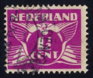 Netherlands #166 Gull; Used