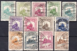 Spain #373-85 F-VF Used CV $505.30 (Z1544)