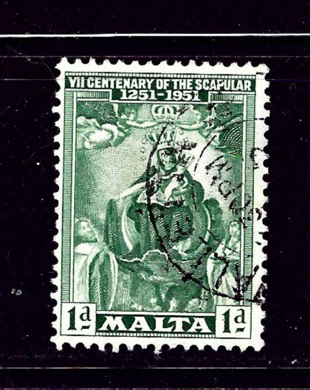 Malta 232 Used 1951 issue