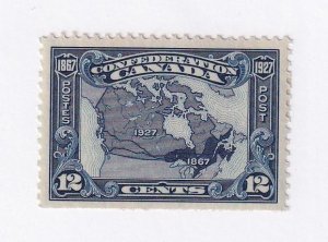 CANADA # 145 VF-MLH MAP OF CANADA CAT VAL $25 @ 20% PRANCER AND RUDOLPH