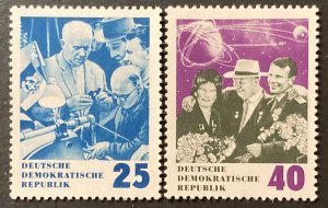 Germany DDR 1964 #693-4, Khrushchev, Wholesale Lot of 5, MNH, CV $12.50