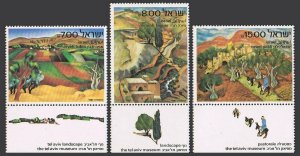 Israel 815-817,MNH. Mi 881-883. Landscapes 1982. By Lubin, Sionah Tagger, Paldi.