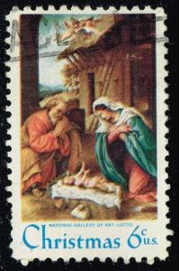 US #1414d Nativity; Used (0.25)