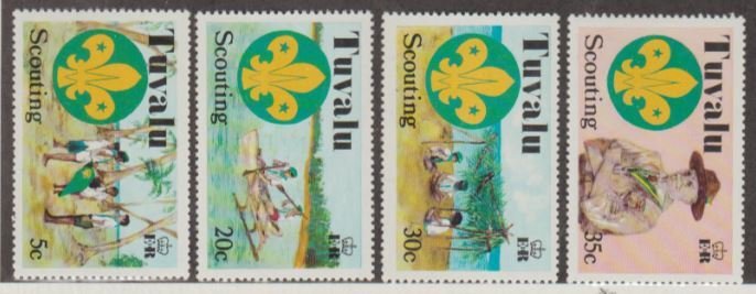 Tuvalu Scott #50-53 Stamps - Mint NH Set