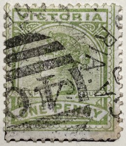 AlexStamps VICTORIA #161 FINE Used