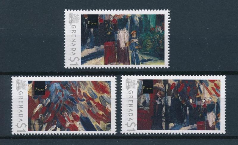 [75290] Grenada 2009 Painting Vincent van Gogh 14 July in Paris  MNH