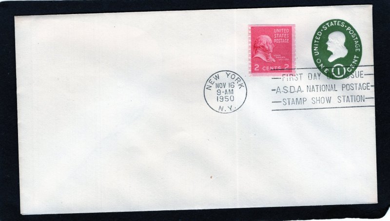 U532 Franklin, FDC no cachet