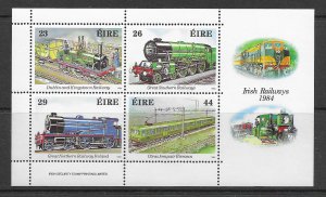 Ireland 584a  1984  S/S  VF  NH