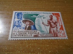 UPU 1949  :  French West  Africa  #  C15  MNH