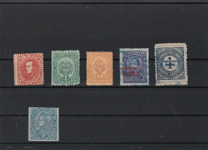 colombia early  stamps ref r8932