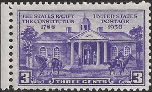 # 835 MNH -  SCV-0.45 - CONSTITUTION RATIFICATION