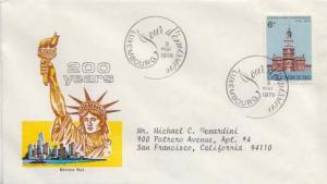 Luxembourg, First Day Cover, Americana