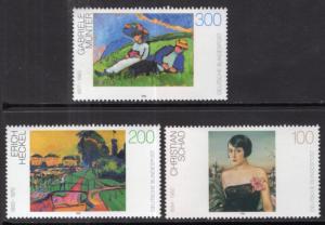 Germany 1863-1865 Paintings MNH VF