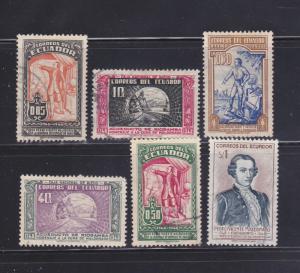 Ecuador 514-519 Set U Various