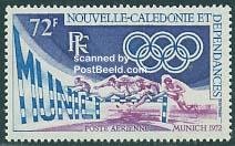 New Caledonia 1972, Olympic games Munich 1v, MNH