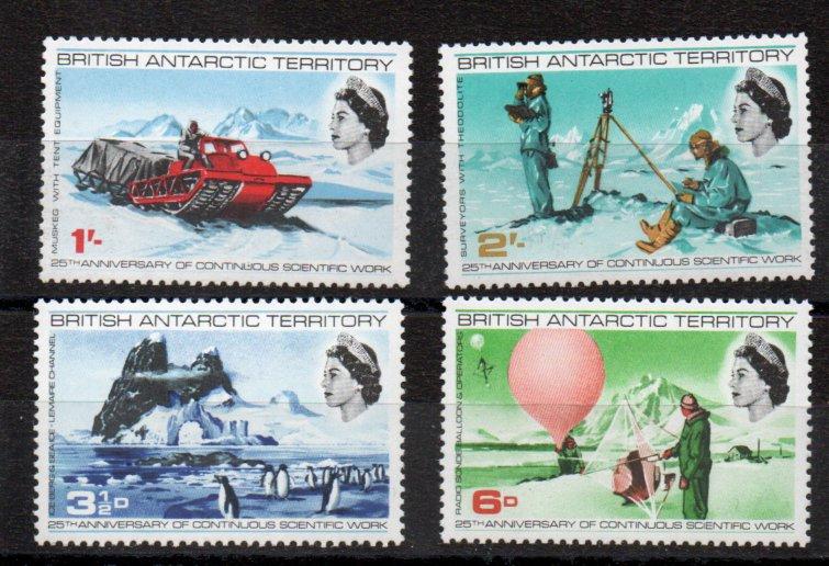 British Antarctic Territory 20-23  MNH