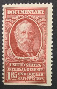 MOMEN: US STAMPS #R669 REVENUE MINT OG NH LOT #45837