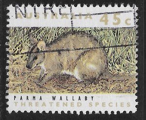 Australia #1241 45c Threatened Species - Parma Wallaby