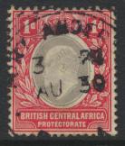British Central Africa Protectorate  / Nyasaland SG 62 SC# 63  used see details