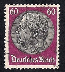 Germany #429 60pf President Paul Von Hindenburg used F-VF