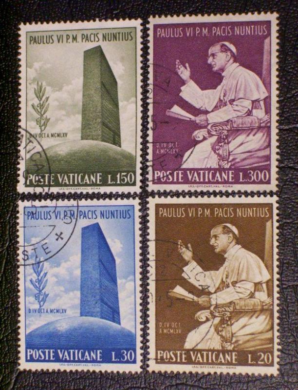 Vatican City Scott #416-419 used