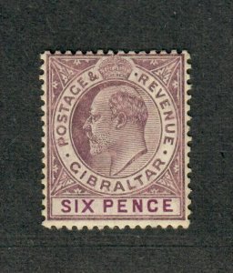 Gibraltar Sc#56a M/H/F-VF, Cv. $160