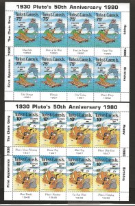 TURKS & CAICOS ISLANDS SC# 468-69  VF/MNH