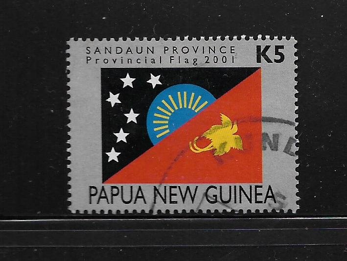 Papua New Guinea 1018 U 2001 Provincial Flags